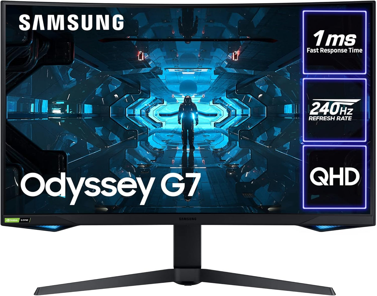 Samsung LC27G75TQSPXXU Odyssey Neo G7 QHD 27'' Curved Gaming Monitor