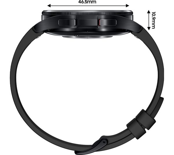 Samsung Galaxy Watch6 47mm Classic BT GPS Smartwatch with Bixby - Black