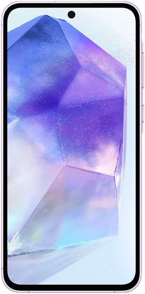 Samsung Galaxy A55 5G 128GB Smartphone 8GB RAM Unlocked Dual-Sim-Free Lilac