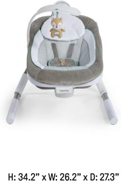 Ingenuity AnyWay Sway Multi Direction Portable Baby Swing - Ray