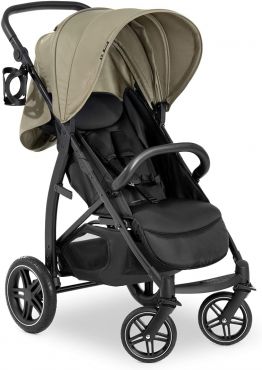 Hauck Rapid 4D Compact & One Hand Folding Pushchair with Raincover - Olive