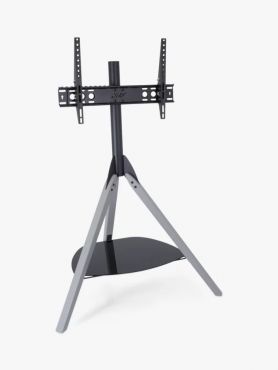 AVF Hoxton Tripod TV Stand with Mount For TVs from 32" to 70" - Grey Wood