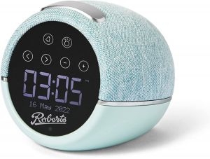 Roberts Zen Plus DAB/DAB+/FM Bluetooth Digital Clock Radio - Duck Egg