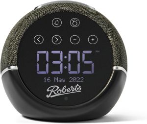 Roberts Zen Plus DAB+/DAB/FM/RDS Bluetooth Alarm Clock Radio - Black