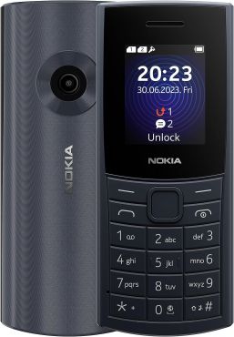 Nokia 110 4G 1.8" Mobile Phone SIM-Free Unlocked Dual SIM Midnight Blue
