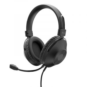 Trust Ozo Over-Ear Wired Headset with Flexible Microphone 24132 - Black